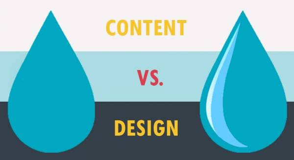 Контент vs дизайн: что важнее?