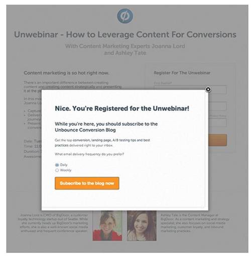 Страница подтверждения Страница подтверждения